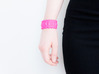 Facet Bracelet #01 3d printed Facet Bracelet #01 printed in rich pink