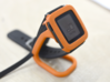 Pebble Time / Time 2 cover / bumper 3d printed Showed with Pebble Time charging dock. 