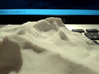 4'' Longs Peak Terrain Model, Colorado, USA 3d printed Cell phone photo of model, from near The Keyhole, inspired by guy on reddit