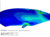 Cabin-Hirobo-Quark-SG 3d printed FE -analysis of cabin nose collision with 100N load