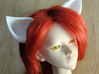 Fox Ears YOSD doll size 3d printed SD sized fox ears on SD sized doll, doll not included