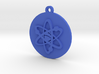 PSA Keychain Atom Icon 3d printed 