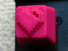 Topre 8 Bit Heart Keycap 3d printed 