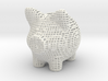 Wire Frame Piggy Bank 6 Inch Tall 3d printed 