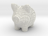 Wire Frame Piggy Bank 4 Inch Tall 3d printed 