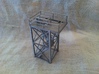 'HO Scale' - 10'x10'x20' Tower Top With Stairway 3d printed 