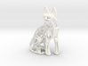 GeoCat Cat Pendant Charm 3d printed 
