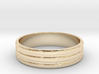 Back to Basic Collection - Round beveled ring 3d printed 