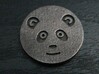 Panda coin 3d printed Heads - face side