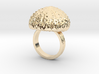 Urchin Statement Ring - US-Size 7 1/2 (17.75 mm) 3d printed 