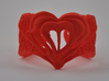 Valentine Heart Bracelet 3d printed 