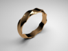 Twisted Ring - Elegant  - Size 7  3d printed 