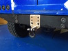 Defender Hitch Plate 3d printed Shown installed on RC4WD stock Gelande 2 bumper with optional Scale 4WD Ball & Shackle Mount.