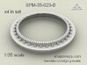 1/35 SPM-35-023B turret ring for MRAP, x4 in set 3d printed 