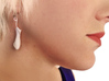Nepenthese Fusca Earrings 3d printed 