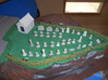 HO scale cemetery set 3d printed In use by the Endless Mountains Model Railroad Club, Montrose PA USA.