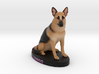 Custom Dog Figurine - Jango 3d printed 