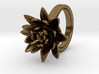 Lotus Ring For Diamond 8 mm Fit 3d printed 