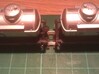 N Scale 6.5mm Fixed Coupling Drawbar x6 3d printed (12mm Coupling Used In Photo)