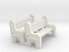 Street Bench 'O' 48:1 Scale Qty (2) 3d printed 