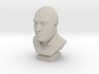 Human head bust 3d printed 