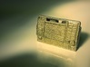 Life-Pack 12 Monitor Keychain (without ring) 3d printed Real life stainless steel print