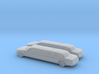 1/148 2X 2007 Lincoln Stretch Limo 3d printed 