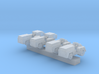 1:350 Scale MD-1 Aircraft Carrier Tow Tractors (4x 3d printed 