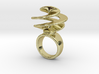 Twisted Ring 17 - Italian Size 17 3d printed 
