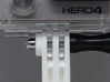 GoPro simple straight connector XL 3d printed 