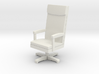Miniature 1:48 LBJ Presidential Chair 3d printed 