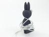 WrappedRabbit - EarPod Holder 3d printed 