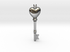 Heart Skeleton Key 3d printed 