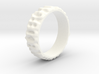 Blurred ABC Ring Size 9.75 3d printed 