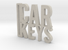 Car Keys Keychain 3d printed 