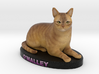 Custom Cat Figurine - Omalley 3d printed 