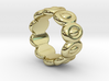 Elliptic Ring 20 - Italian Size 20 3d printed 