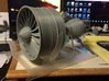 Turbofan Engine Fan Blade V1  3d printed Note this is not the actual model from shapeways