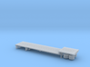 1/160 48' Dropdeck Flatbed Semi Trailer 3d printed 