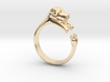 Puppy Dog Ring - (Sizes 4 to 15 available) Size 9 3d printed 