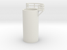'N Scale' - 10' Distillation Tower - Middle - Righ 3d printed 