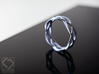 Weave Ring (Large) 3d printed 