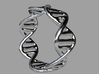 DNA Ring 3d printed 