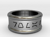 Imperial Alphabet Ring   3d printed 