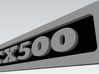 CX500 Engine Badge 3d printed 