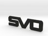 SVO Decklid Emblem for 2015+ Mustang Ecoboost 3d printed 