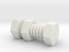 Impossible Nut And Bolt 3d printed 