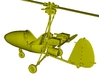 1/18 scale Wallis WA-116 Agile autogyro model kit 3d printed 