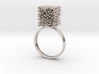 Constantina Architectural Coral Ring 3d printed 