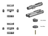 Mk32 Torpedo tubes kit x 2 - 1/96 3d printed Assembly instructions
